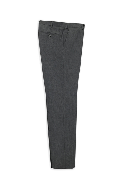 6 Drop Regular Fit Standard Cut Woolen Plain Classic Pants