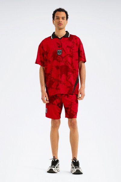 Street Sport Ftbl Jersey Red Men's Short Sleeve T-Shirt