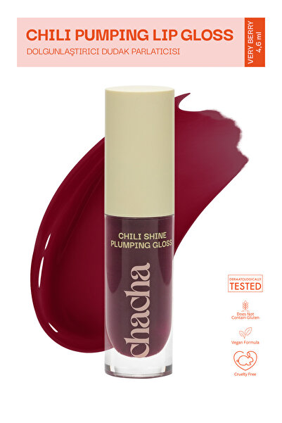 Chili Shine Plumping Gloss 12 - сјај за волумен на усни - Very Berry