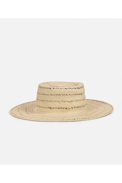 Contrast Striped Hat