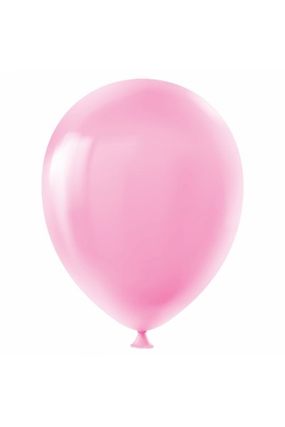 Balloons 12'' Single Color Pink 100 Pieces