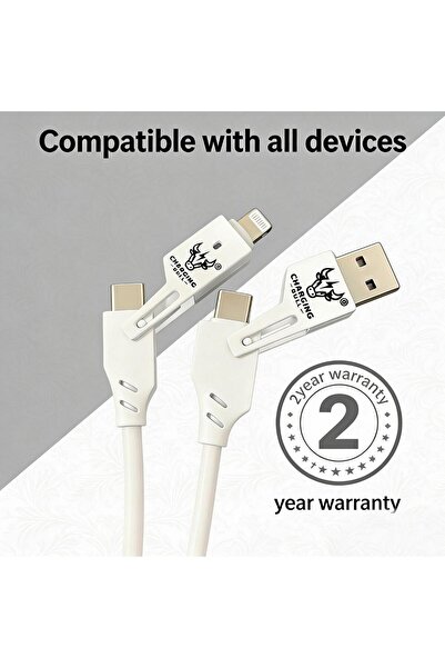 Ултра брз кабел за полнење 1.5m USB A/C до C-Lightning - компатибилен со CarPlay, CE сертифициран - полнач