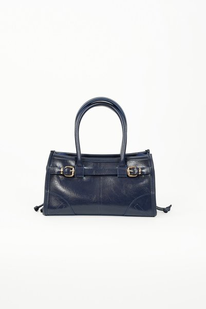 Women's Jordie Navy Blue Hand and Shoulder Bag