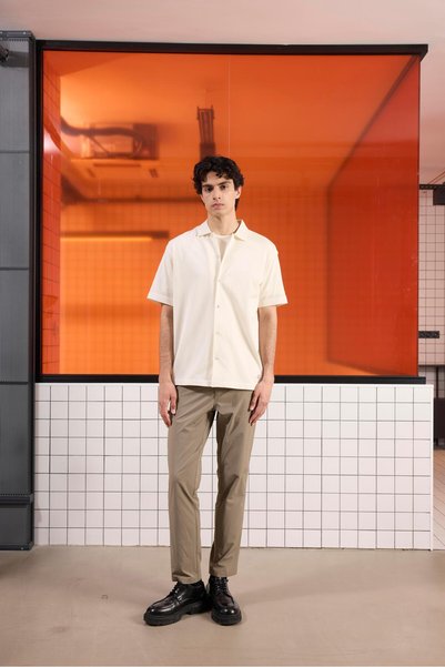 100% Cotton Pique Men's Shirt