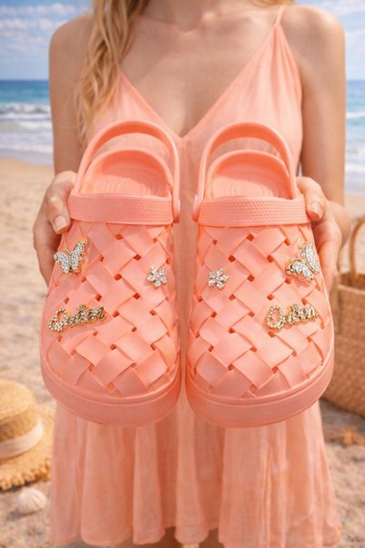 Calx Women's Sea Beach Pool Top Closed Non-Slip Sandals Slippers