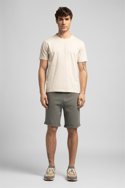 Regular Fit Khaki Men's Shorts 262 Lcm 221023 Tegan Haki̇