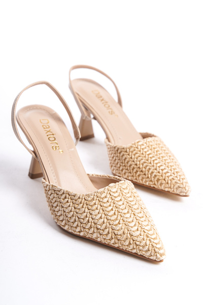 Guaranteed D449 Daily Women's Classic Heeled Shoes