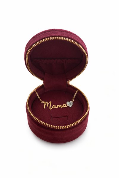 Челична огрлица Mama