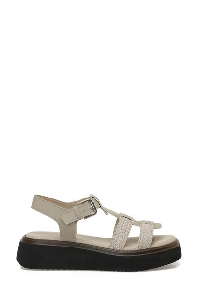 325064.Z 5Fx Beige Women's Wedge Heel Sandals