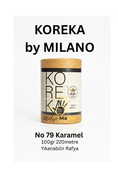 Koreka by - 79 карамел единечно клопче 100gr 220метри ПЕРЛИВА РАФИЈА