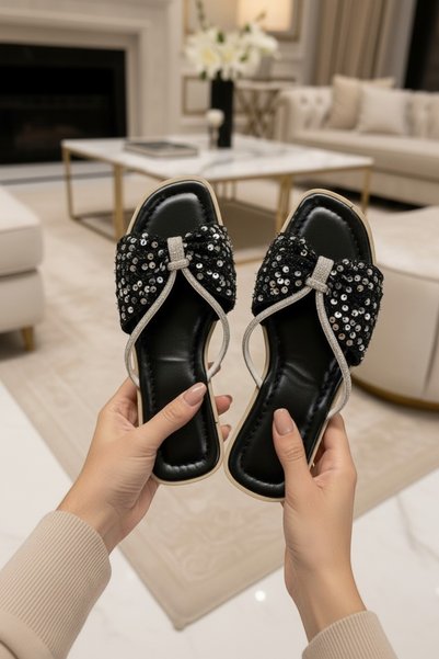 Women's Daily Slippers Home Guest Office Evening Dress Stylish Outdoor Slippers