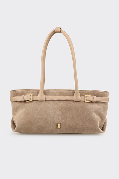 Beige Women's Shoulder Bag