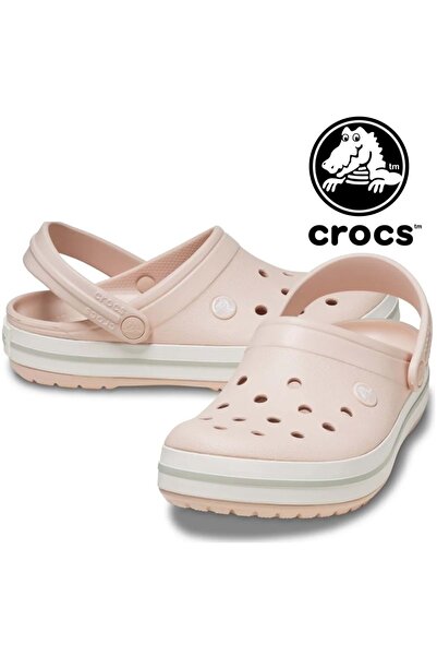 Crocband 11016 кломпи, влечки за доктори и медицински сестри, ортопедски унисекс влечки, пудра боја