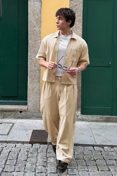 Piliseli Jogger Pants Fit Baggy Pants