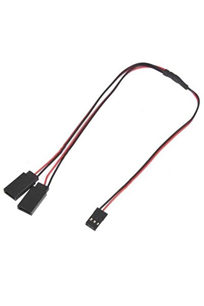 Y тип серво кабел 60cm - 1JR машки 2 Futaba женски