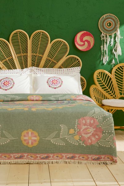 Luneor 100% Cotton Nish Set Double Pique Set Multicolour