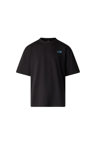 M liquid box nse oversize men's daily t-shirt black t-shirt