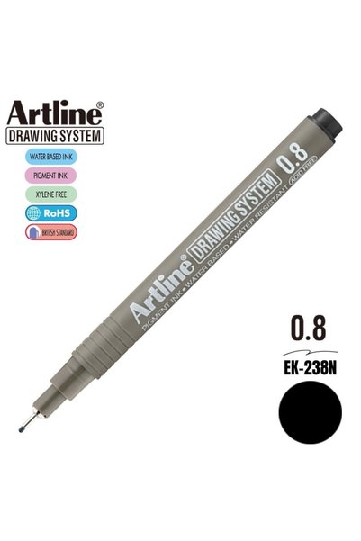 Artline Drawing System Drawing Pen 0.8