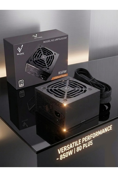 Versatile 850W напојување 80 Plus ATX со 12CM вентилатор