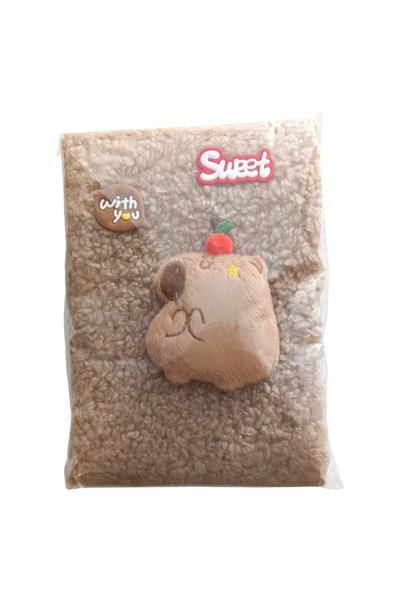 14X20 cm Plush Memorial Notebook 80 Sheets Lined-9