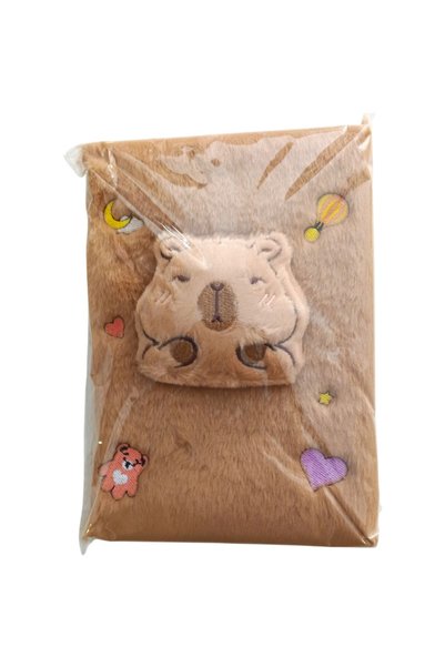 14X20 cm Plush Memorial Notebook 80 Sheets Lined-18