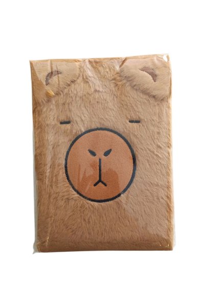 14X20 cm Plush Memorial Notebook 80 Sheets Lined-26