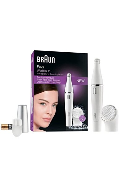 Facespa 810 систем за епилација на лице и четка за чистење, со дополнителна батерија