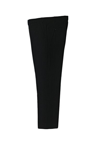 4 Drop Relaxed Fit Comfortable Cut Woolen Classic Fabric Trousers