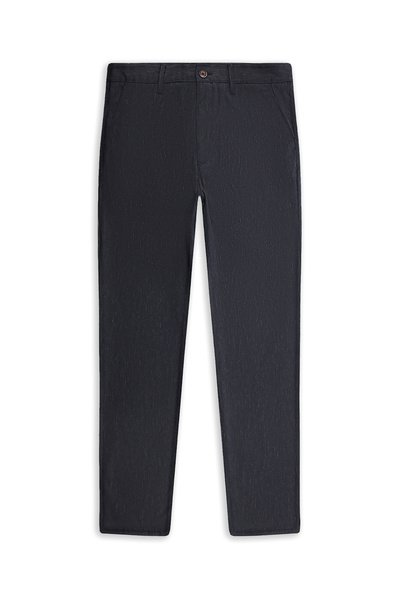 6 Drop Regular Fit Standard Cut Stretch Fabric Patterned Classic Fabric Trousers