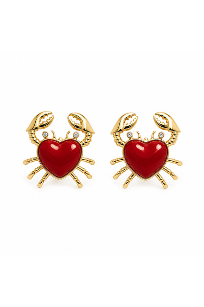 Steel Crab Earrings