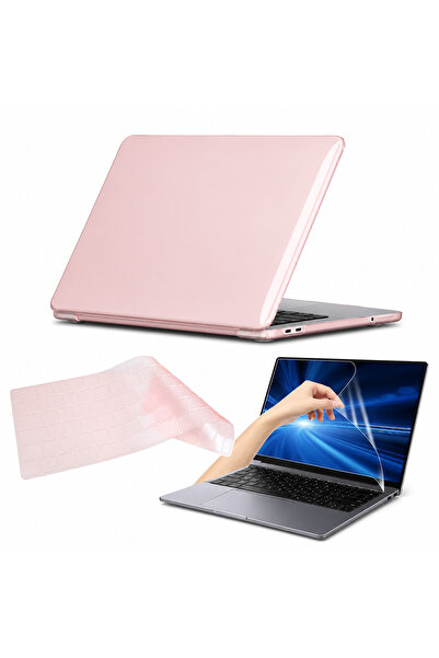 Macbook Neo 13 инчи A3404 сјајна мат футрола Hardcase 2026 модел заштитник за тастатура + заштитник за ЕКРАН сет од 3