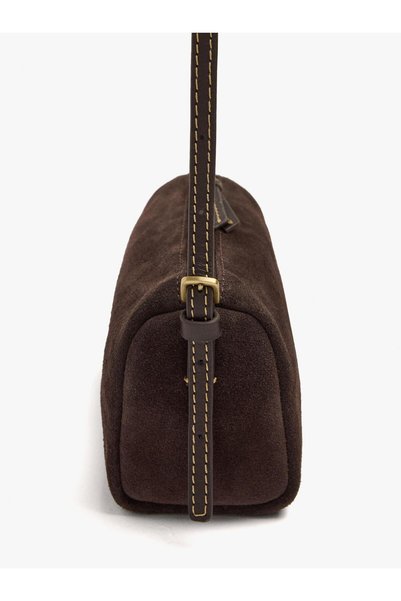 Women's Long Leather Crossbody Bag