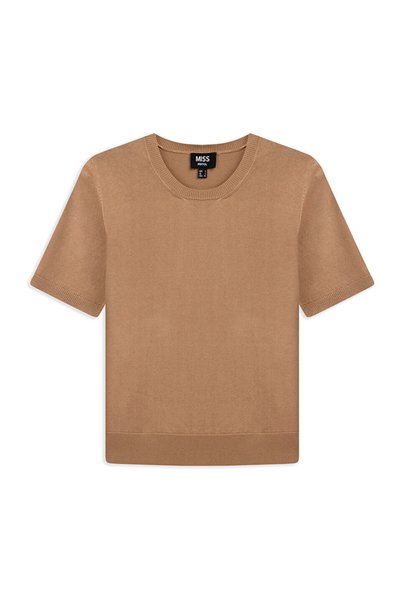 Crew Neck Basic Knitwear