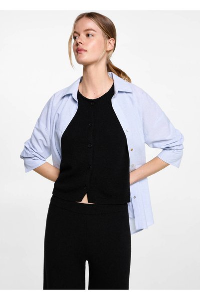 Slim Knitted Wideleg Pants