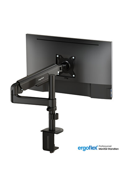 EF S10 сребрен 22"-40" професионален држач за монитор со амортизер 2-15 kg