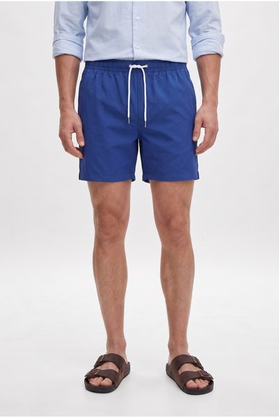 Regular Fit Cobalt Blue Shorts Swimsuit
