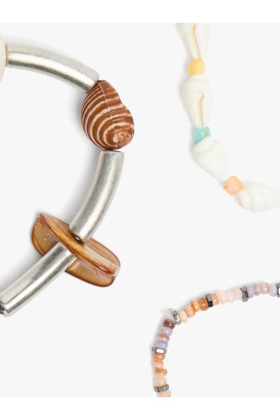 Sea Shell Elastic Bracelet Set