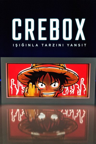 Crebox- Luffy - декоративна рамка со осветлување