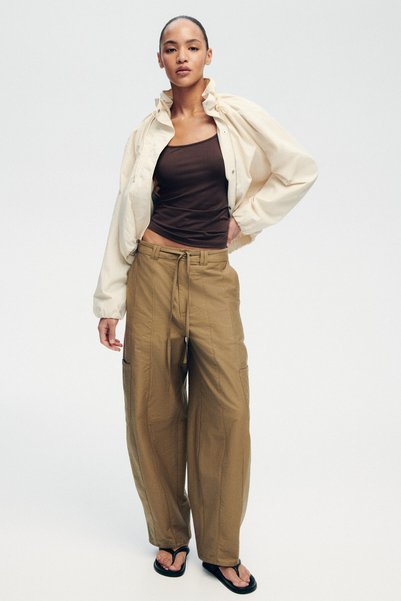 Belted Cargo Pants