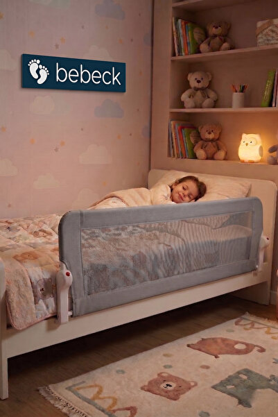 150cm. сива, склоплива, ограда за кревет 150 Cm. ограда