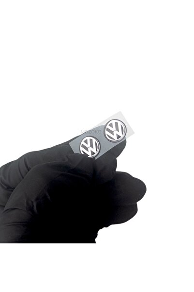 Самолеплив амблем за клуч со лого на Volkswagen 12 mm со купола 2 парчиња