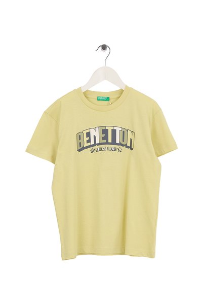 Yellow Boy's Printed T-Shirt 3I1Xc10Tf