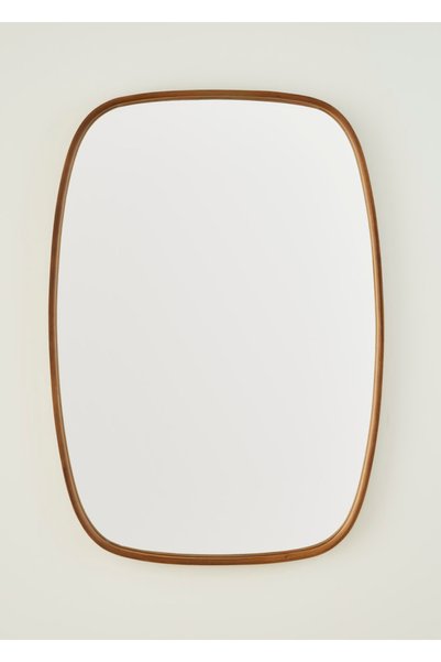 Cloudy Mirror Walnut (62X88 cm)