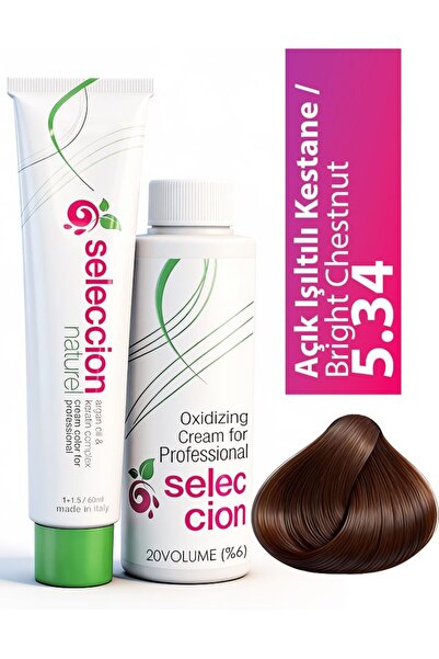 Color 60 ml 5.34 светло сјајна костенлива боја
