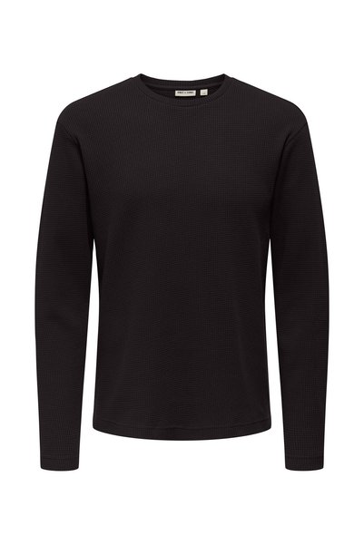 Male circular knit t-