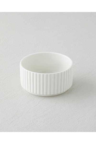 Lunara Porcelain Snack Bowl 10 cm White