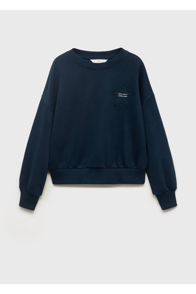 Star Embroidered Sweatshirt