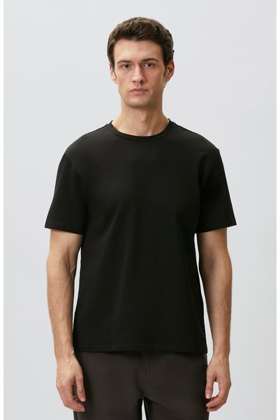 N-Tech Black Basic T-Shirt