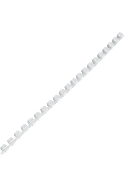 Plastic Sprall White 6mm 85 Pack
