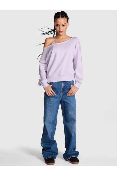 Ivy Off-Shoulder Sweatshirt